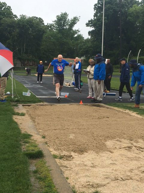 Jesse Hughes Scores a Medal at outdoor activity