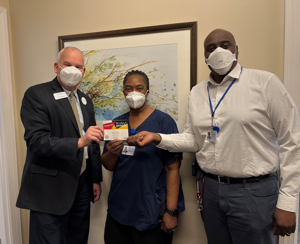 Housekeeping Supervisor Eliza Jasper Honored with Hospitality Award