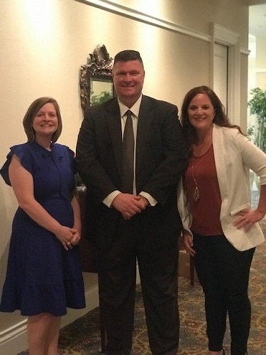 Group of people smiling