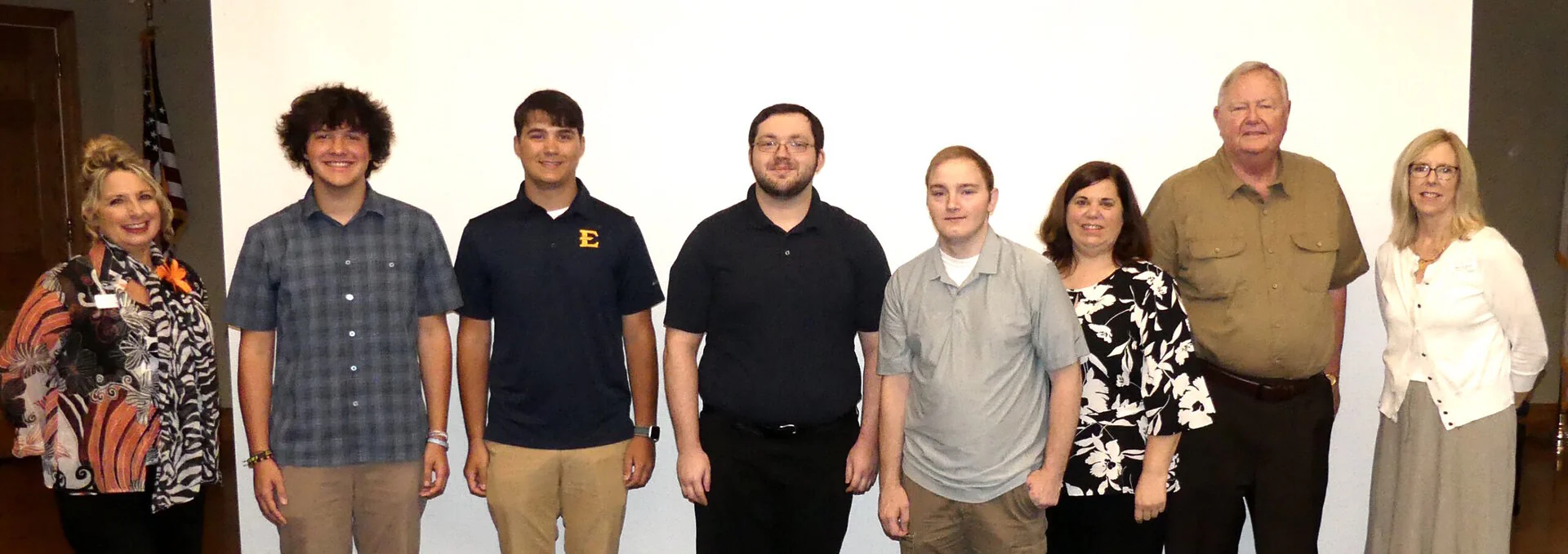 young professional receiving Scholarship