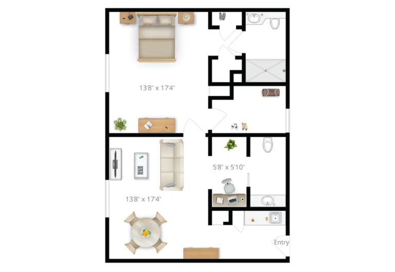 AL One Bedroom Chesapeake