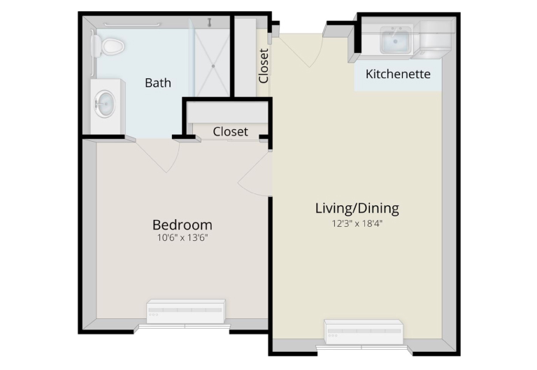 Summit AL One Bedroom