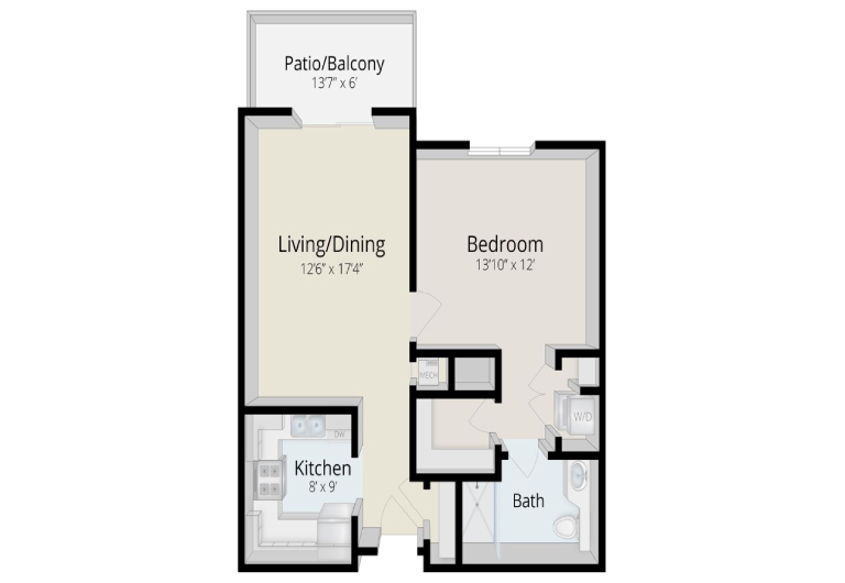 The Allegheny floor plan