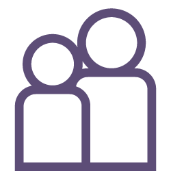 Assisted living icon Glebe hover