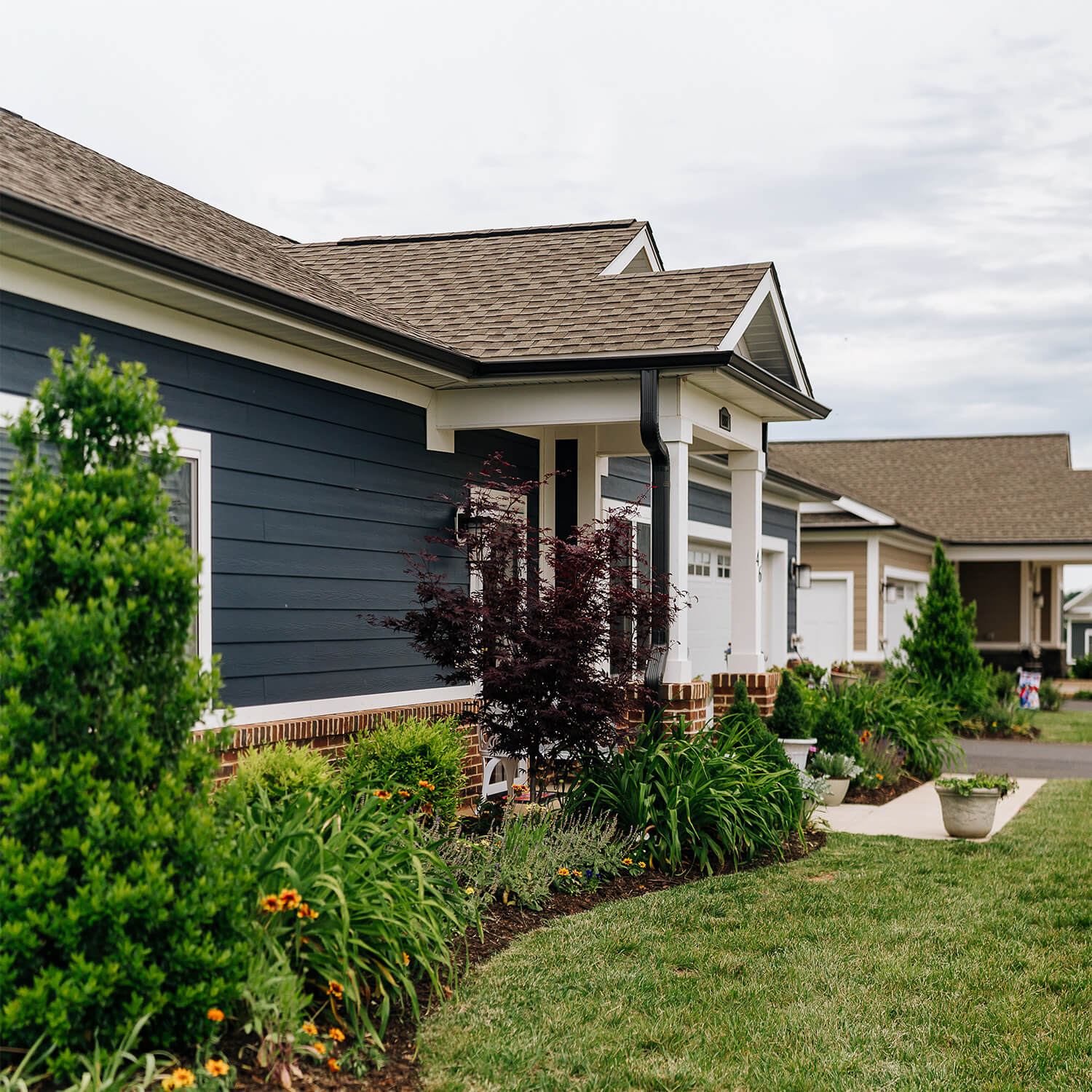 Independent Living senior house exterior