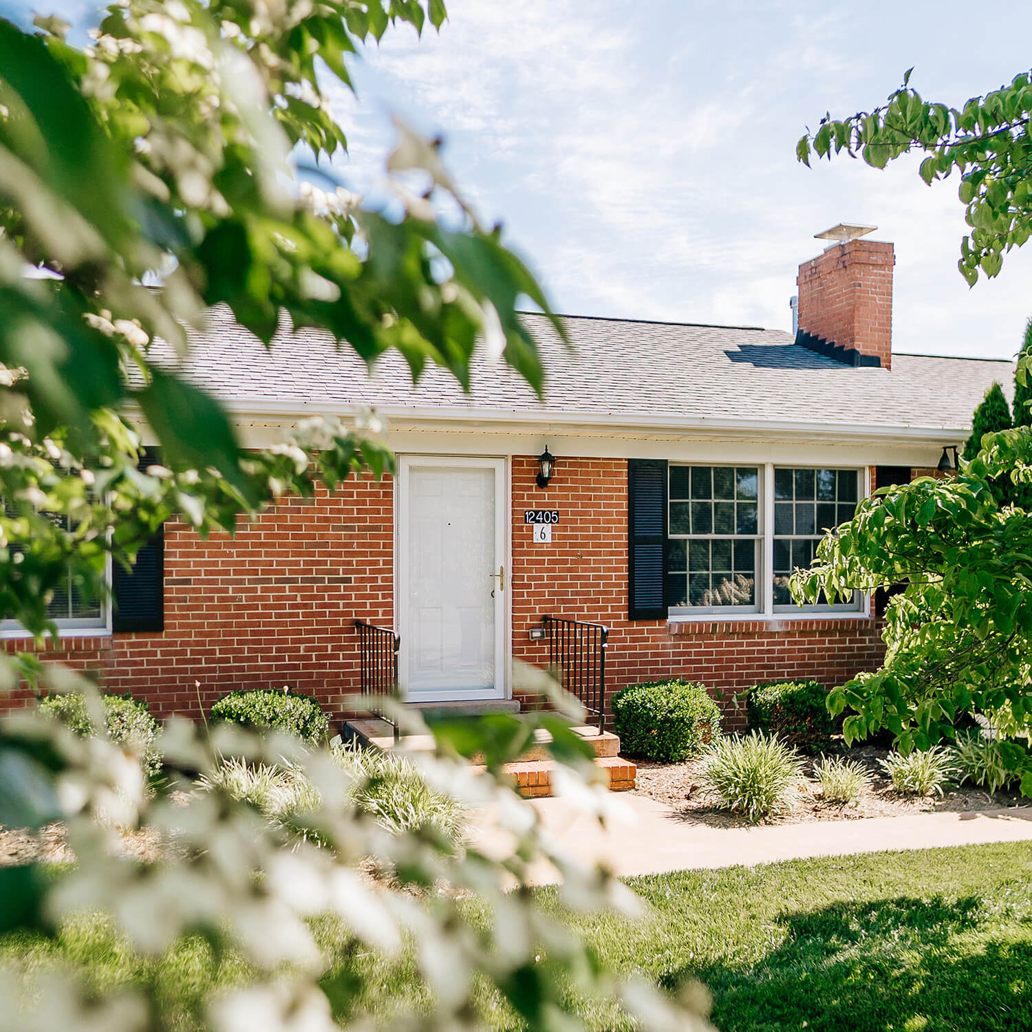 Culpeper residence exterior shot from garden