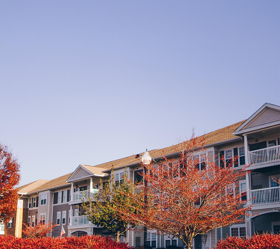 summit-residence-during-autumn The summit residence homes during autumn