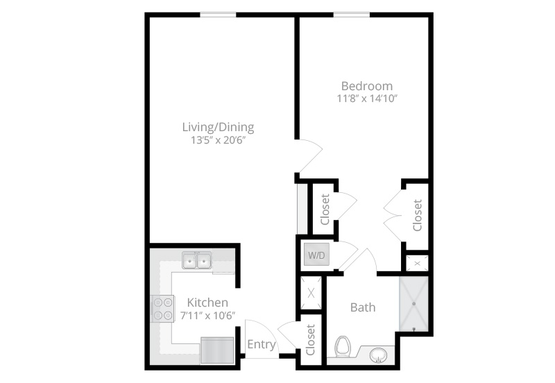 The Aberdeen floor plan at The Chesapeake