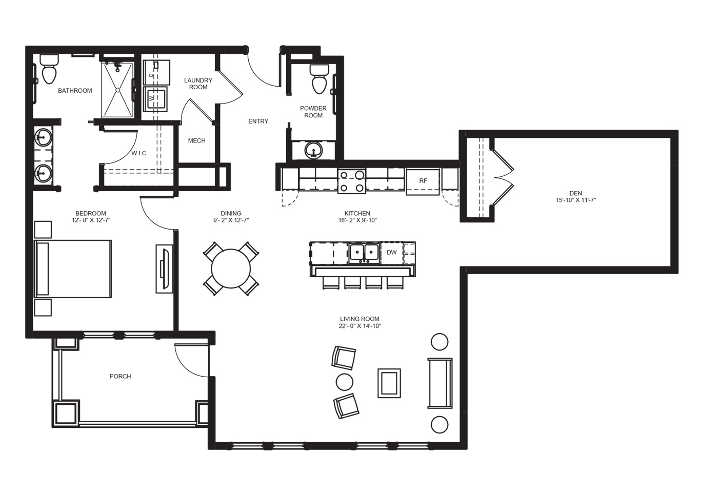 Lakewood Expansion The Hickory floor plan