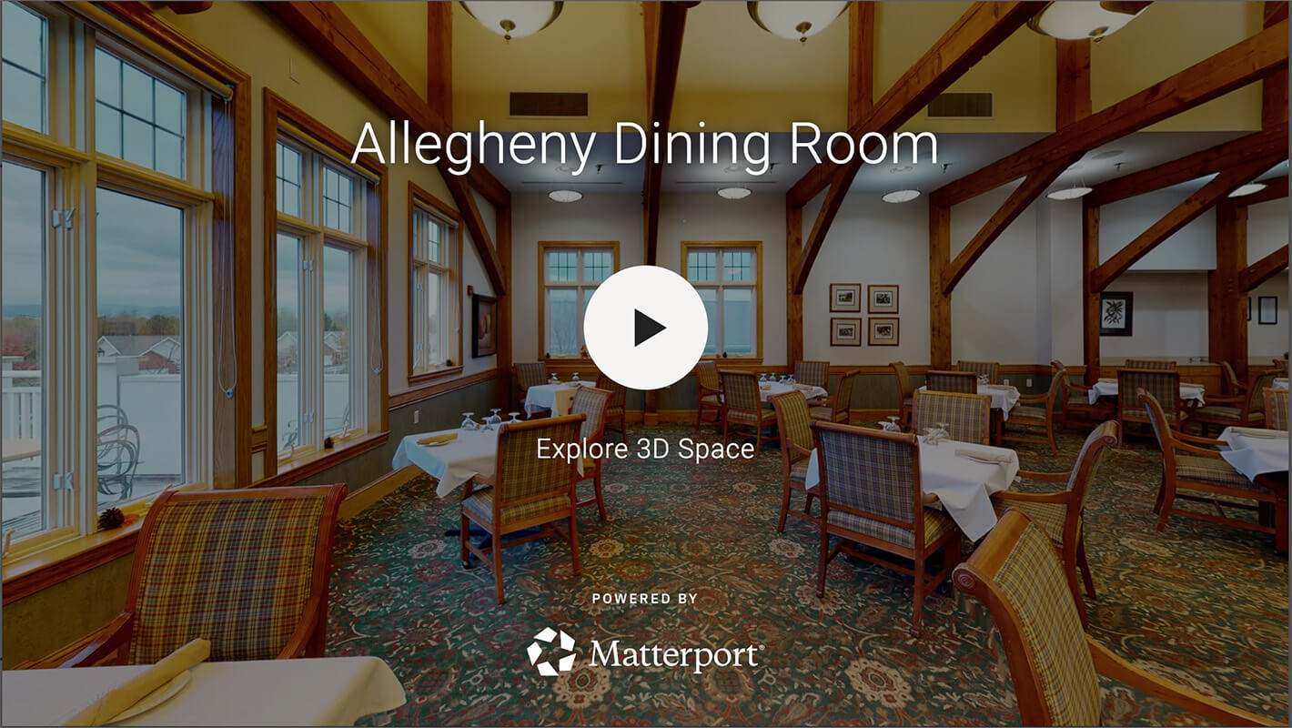 Allegheny Dining Room Virtual Tour Thumbnail