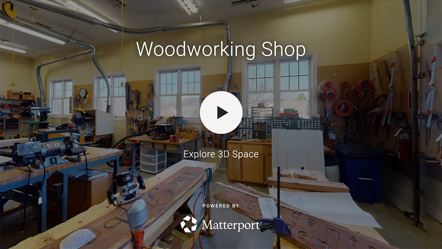 Woodworking Shop Virtual Tour Thumbnail