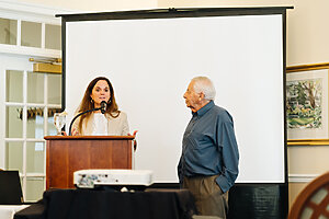 Ted Brenig and speaker
