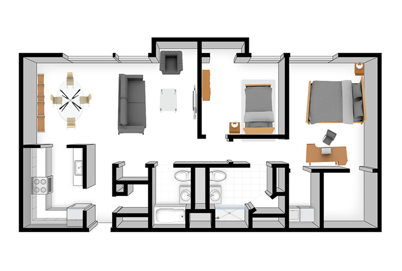 The Gathright floor plan