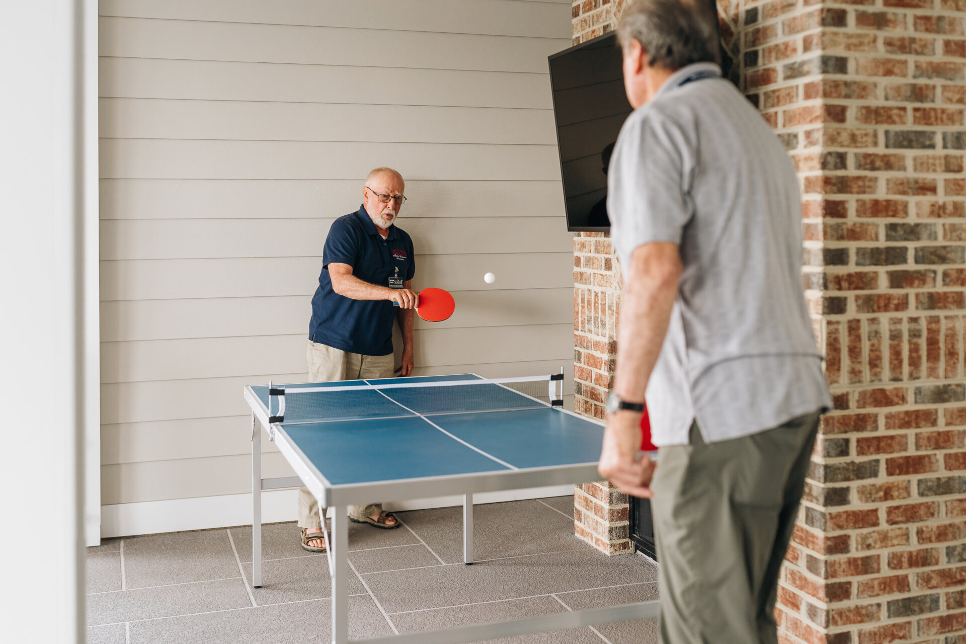 Playing pingpong