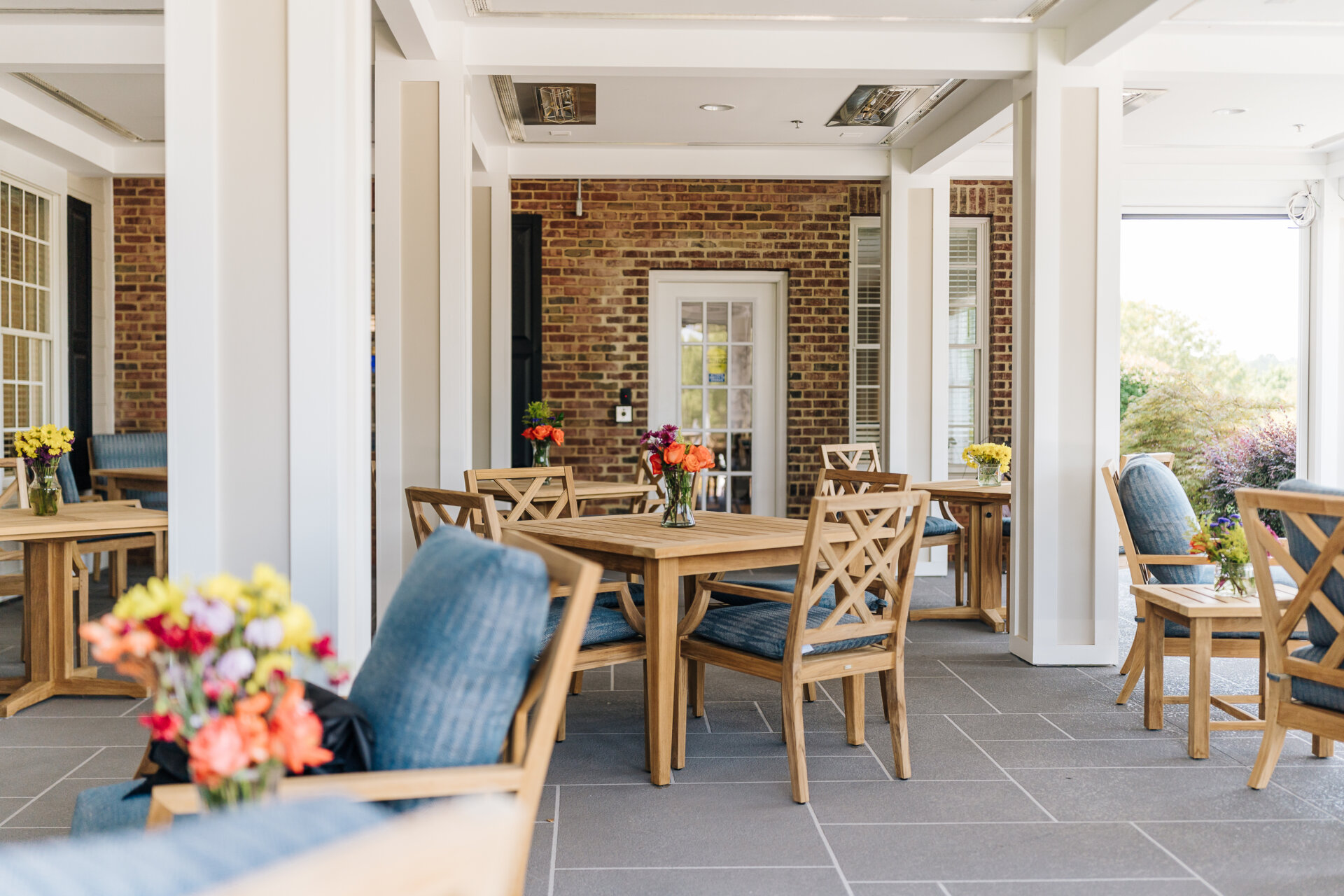 Outdoor seating