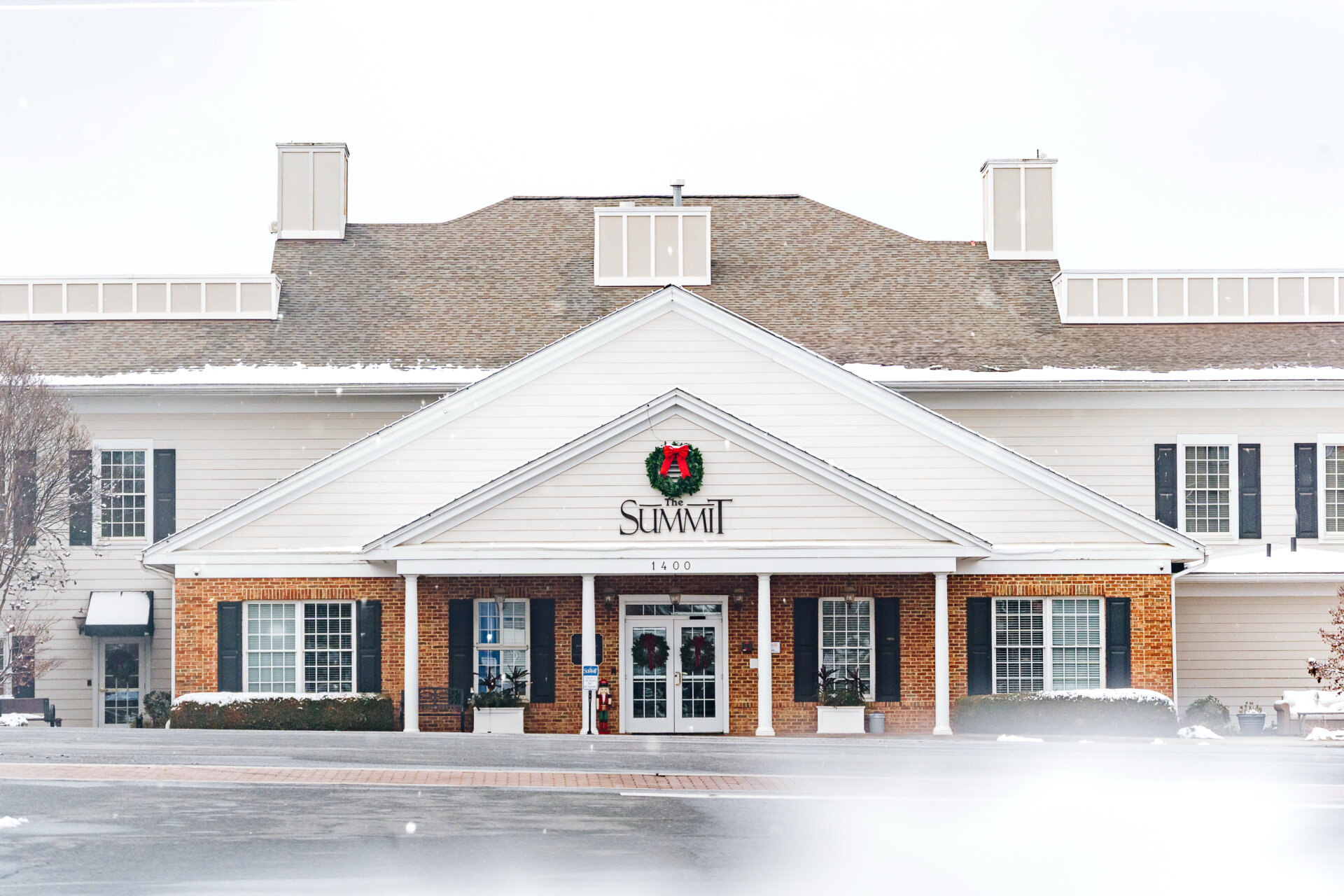 Exterior in the winter