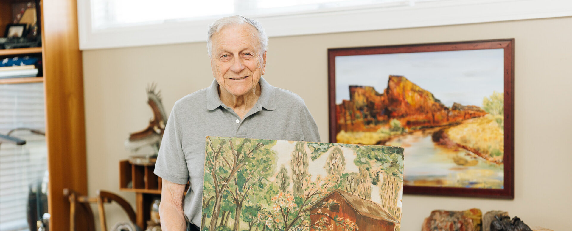 Resident Art Show Highlights Talent inside The Summit